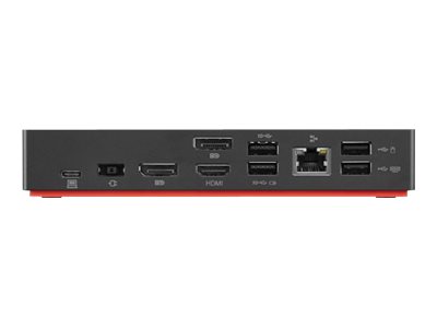 Lenovo ThinkPad USB-C Dock Gen 2 - Estación de conexión - USB-C - HDMI, 2 x DP - GigE - 90 vatios - para ThinkPad L14 Gen 2; L15 Gen 2; P14s Gen 1; X1 Nano Gen 1; X1 Titanium Yoga Gen 1