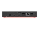 Lenovo ThinkPad USB-C Dock Gen 2 - Estación de conexión - USB-C - HDMI, 2 x DP - GigE - 90 vatios - para ThinkPad L14 Gen 2; L15 Gen 2; P14s Gen 1; X1 Nano Gen 1; X1 Titanium Yoga Gen 1