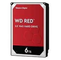 WD Red NAS Hard Drive WD60EFAX - Disco duro - 6 TB - interno - 3.5" - SATA 6Gb/s - 5400 rpm - búfer: 256 MB