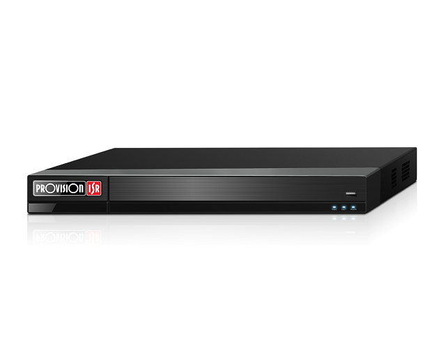 Provision ISR - NVR8-16400A(1U) -  NVR 16 Canales - Hasta 8 MP - 2 SATA (8 TB Max) - HDMI - 1 Entrada audio/1 Salida - 4 Entrada alarma/1 salida - Garantía local: 2 años