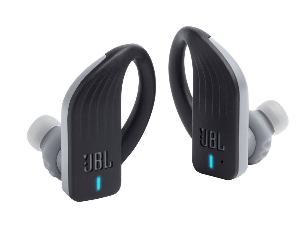 JBL Endurance Peak - Auriculares inalámbricos con micro - en oreja - Bluetooth - negro