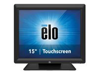 Elo 1517L iTouch Zero-Bezel - Monitor LED - 15" - pantalla táctil - 1024 x 768 @ 75 Hz - 300 cd/m² - 800:1 - 23 ms - VGA - negro