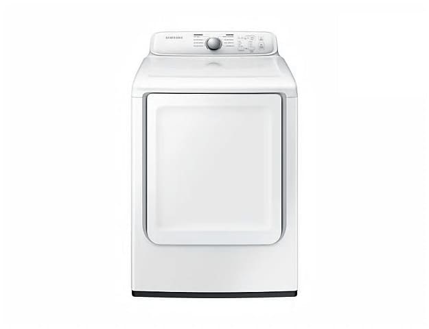 Samsung - Secadora Americana Electrica - DVE20M3100W/AP - 20kg -  Blanca - Cierre silencioso y seguro - Se detiene automáticamente cuando la ropa esta seca - Pantalla de panel led 
