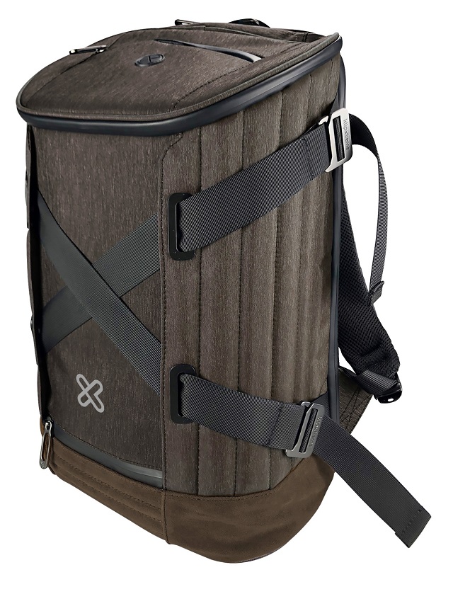 Klip Xtreme - Notebook carrying backpack - 15.6" - 1680D nylon - Brown