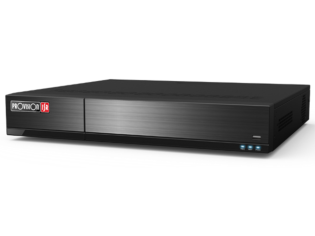 Provision ISR - SH-32400A5-5L -  DVR analógico 32CH+8IP (Híbrido dinámico) - 5 MP Lite - Compresión H265 - 4 en 1 - 4 SATA (8 TB Max) - HDMI/VGA - 16 RCA in / 1 RCA out - 16 Entrada alarma/14 Salida - Garantía local: 2 años