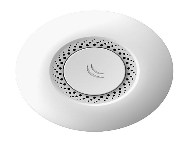 Mikrotik cAP with AR9533 64MB RAM 1xLAN built-in, Access Point inalámbrico de techo, Dual-Chain 2,4 GHz, CPU de 650 MHz, RouterOS L4, soporte 802.3at / af