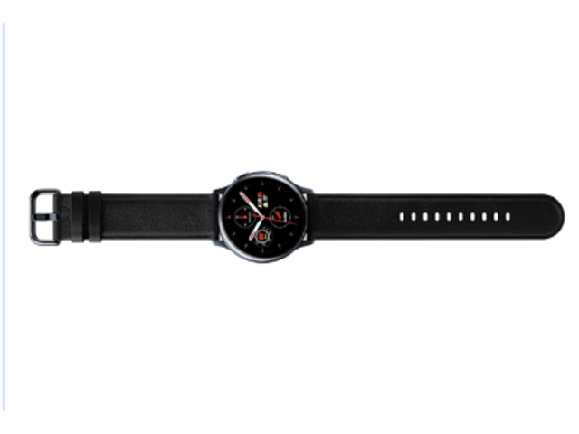 Samsung - Reloj Inteligente - SM-R820NSKATPA - Bluetooth 5.0 - Negro - RAM:  768 MB - ROM 4GB - Speaker - Micrófono