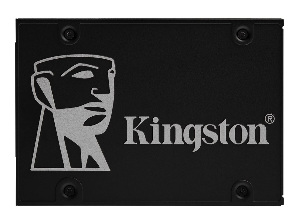 Kingston KC600 - Unidad en estado sólido - cifrado - 512 GB - interno - 2.5" - SATA 6Gb/s - AES de 256 bits - Self-Encrypting Drive (SED), TCG Opal Encryption