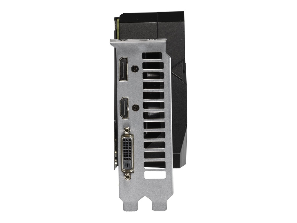 ASUS DUAL-GTX1660S-O6G-EVO - OC Edition - tarjeta gráfica - GF GTX 1660 SUPER - 6 GB GDDR6 - PCIe 3.0 x16 - DVI, HDMI, DisplayPort
