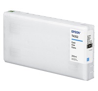 Epson T43S - 200 ml - cián - original - cartucho de tinta - para SURELAB D870