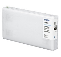 Epson T43S - 200 ml - cián claro - original - cartucho de tinta - para SURELAB D870