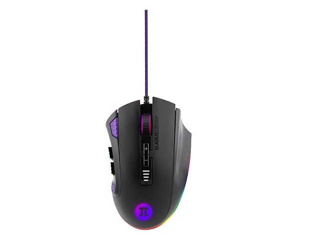 Primus Gaming - Mouse - PMO-302 - USB - Cableado  - BOTONES: 12 -  9 ESQUEMAS DE EFECTOS DE LUZ POR DEFECTO 