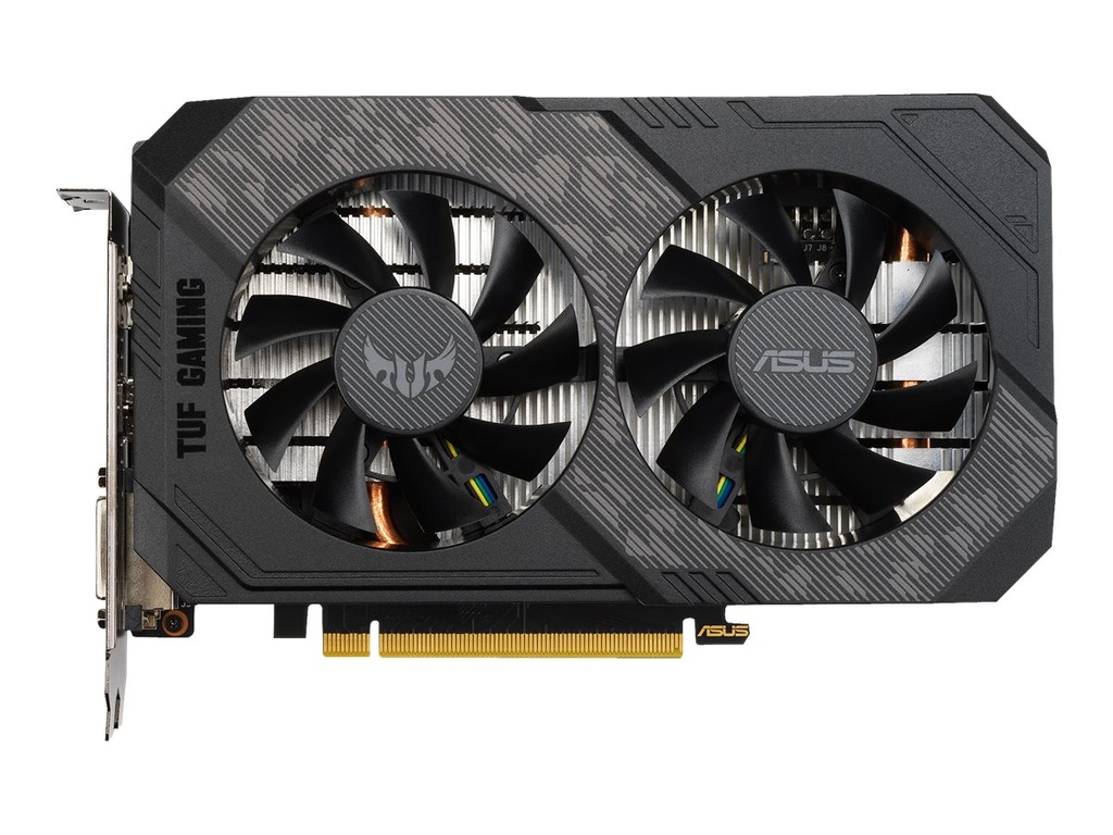 ASUS TUF-GTX1660S-O6G-GAMING - OC Edition - tarjeta gráfica - GF GTX 1660 SUPER - 6 GB GDDR6 - PCIe 3.0 x16 - DVI, HDMI, DisplayPort