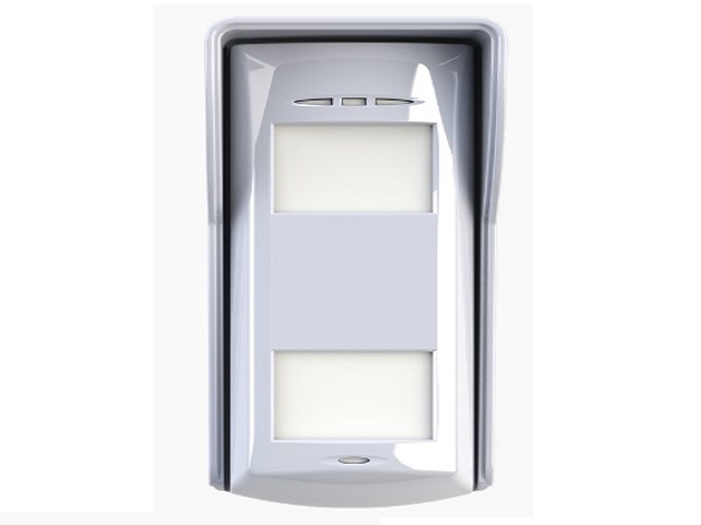 Hikvision - Wireless Detector - DS-PD2-T12P-WEL-433MHz - Detector de movimiento Dual-Tech inalámbrico para exterior - Inmunidad a mascotas (35kg) - Protección IP55, para panel de alarma HIKVISION