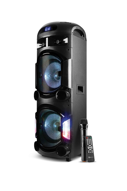 Klip Xtreme KLS-901 - Speaker system - Black - 2x12" Party Battery