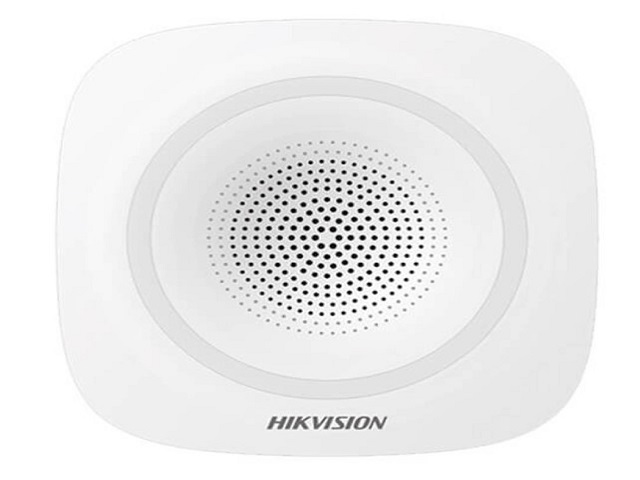 Hikvision - Sirena Inalámbrica para panel de alarma HIKVISION  - DS-PSG-WI-433MHz -  Para interior - IP54 - 110 Db. 