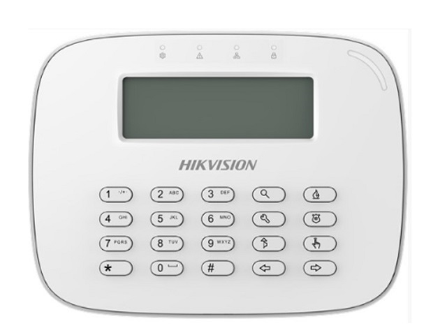 Hikvision - Teclado -  DS-PK-L - Alambrico  - numérico para paneles de alarmas  - LCD Screen 