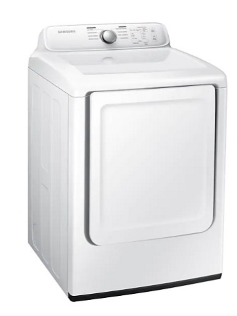 Samsung - Secadora Americana Gas 20kg Blanca - Bloqueo para niños - Cierre silencioso y seguro - Se detiene automáticamente cuando la ropa esta seca Optimal Dry - Gran Capacidad