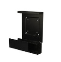 Dell VESA Mount - Abrazadera de montaje de sistema - instalable en pared, instalable debajo del escritorio - para OptiPlex 3020, 3040, 3046, 3050, 5050 (micro), 7040 (micro), 7050 (micro), 9020 (micro)