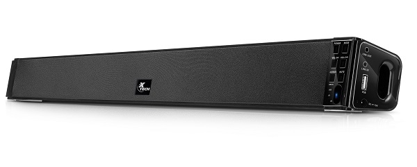 Xtech XTS-801 - Slade Barra de sonido  - Puerto USB incorporado para reproducir directamente música grabada en una unidad de memoria externa - Práctico control remoto