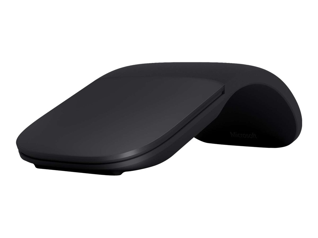 Microsoft Arc Mouse - Ratón - óptico - 2 botones - inalámbrico - Bluetooth 5.0 LE - negro