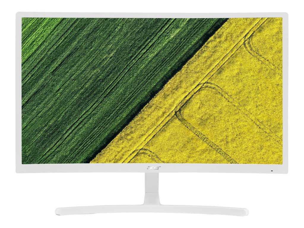 Acer ED242QR - Monitor LED - curvado - 23.6" - 1920 x 1080 Full HD (1080p) @ 75 Hz - VA - 250 cd/m² - 3000:1 - 4 ms - HDMI, VGA - blanco