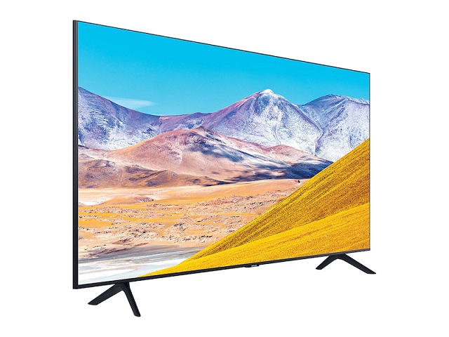 Samsung - 50" TU8000 Crystal UHD 4K Smart TV - UN50TU8000PXPA  - Pantalla Crystal Display - Procesador Crystal 4K - Diseño ilimitado de 3 lados - Modo Ambiente - Funciona con Alexa (Amazon) y AirPlay 2 - 3 HDM - 3,840 x 2,160 Resolución - 2 USB - Serie 8