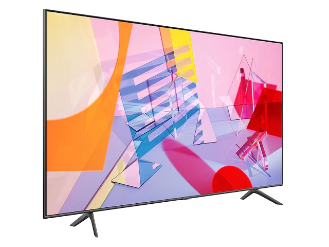 Samsung - 55" Televisor 2020 QLED 4K Q60T - QN55Q60TAPXPA - Volumen de color del 100 % - LED doble - Quantum HDR - Diseño ilimitado de 3 lados - 6 Serie - Resolución 3,840 x 2,160 - HDMI 3 - USB 2