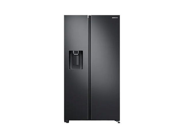 Samsung - Refrigerator side by side 27ft - RS27T5200B1/AP - Acero Inoxidable negro - Side By side - Interior Luz Led  - Twin Cooling Plus - Estantes vidrio templado - Dispensador de agua