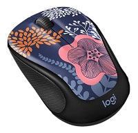 Logitech - USB - Wireless - Forest floral - Mouse 910-005756