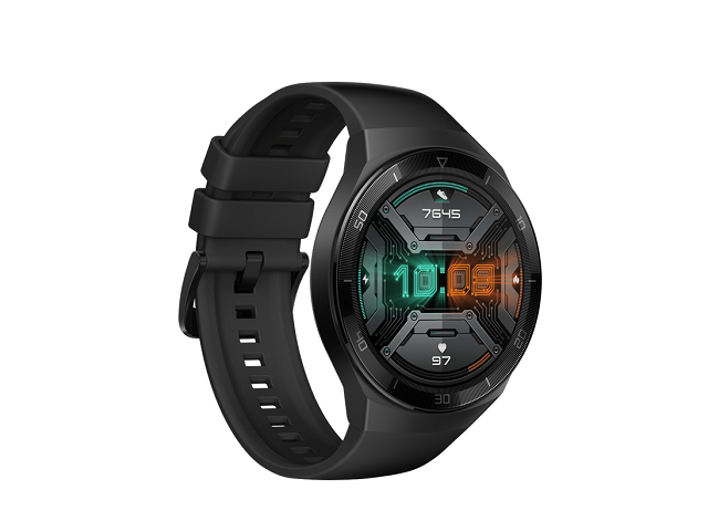 Huawei  - GT2 E B19S- Smart watch - 55025199 - Graphite black - 1,39 pulgadas AMOLED 454 x 454 HD, La pantalla táctil AMOLED admite gestos deslizantes y táctiles - 5 ATM resistente al agua