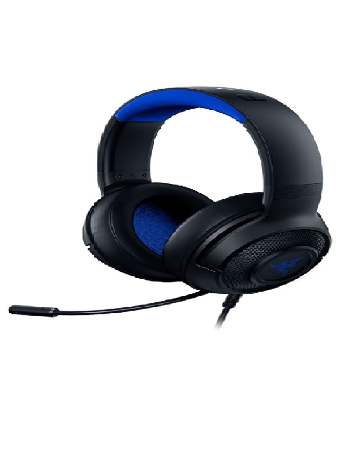 Razer Kraken X - Auricular - tamaño completo - cableado - conector de 3,5 mm - aislamiento de ruido - consola