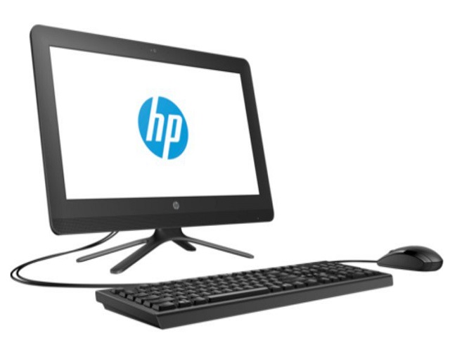 HP - All-in-one - Intel Celeron J4025 - 4 GB - 1 TB HDD - 22" - Windows 10 Home - Black