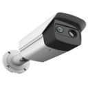 Hikvision Thermographic Bullet Body Temperature Measurement Camera DS-2TD2617B-6/PA - Cámara de videovigilancia de red/térmica - color (Día y noche) - 2688 x 1520 (óptico) / 160 x 120 (térmico) - focal fijado - audio - compuesto - LAN 10/100 - MJPEG, H.264, H.265 - CC 12 V/PoE Clase 3