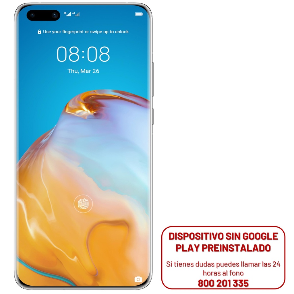 Huawei P40 Pro - Smartphone - HMS - Blue