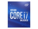 Intel Core i7 10700K - 3.8 GHz - 8 núcleos - 16 hilos - 16 MB caché - LGA1200 Socket - Caja