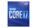 Intel Core i7 10700 - 2.9 GHz - 8 núcleos - 16 hilos - 16 MB caché - LGA1200 Socket - Caja