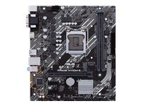 ASUS PRIME H410M-E - Placa base - micro ATX - Socket LGA1200 - H410 - USB 3.2 Gen 1 - Gigabit LAN - Tarjeta gráfica (CPU necesaria) - HD Audio (8-canales)