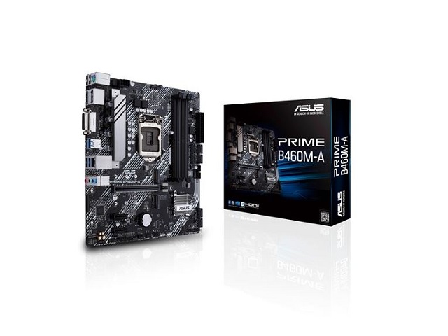 ASUS PRIME B460M-A - Placa base - micro ATX - Socket LGA1200 - B460 - USB 3.2 Gen 1 - Gigabit LAN - Tarjeta gráfica (CPU necesaria) - HD Audio (8-canales)