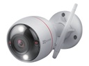 EZVIZ C3W Color Night Vision - Cámara de vigilancia de red - para exteriores - a prueba de polvo/de inclemencias - color (Día y noche) - 1920 x 1080 - 1080p - montaje M12 - focal fijado - audio - inalámbrico - Wi-Fi - LAN 10/100 - H.264, H.265 - DC 12 V