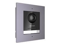 Hikvision DS-KD8003-IME1/FLUSH - Sistema de intercomunicación de vídeo - cableado - LAN 10/100 - 1 cámara(s)