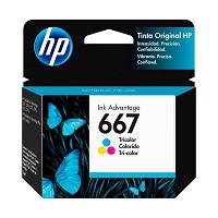 HP - 667 - Ink cartridge - Tricolor - 3YM78AL