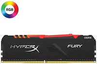 HyperX - DDR4 SDRAM - 16 GB - 3466 MHz - CL16 - Unbuffered - Non-ECC - FURY RGB