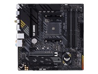 ASUS TUF GAMING B550M-PLUS (WI-FI) - Placa base - micro ATX - Socket AM4 - AMD B550 - USB-C Gen2, USB 3.2 Gen 1, USB 3.2 Gen 2 - 2.5 Gigabit LAN, Wi-Fi, Bluetooth - Tarjeta gráfica (CPU necesaria) - HD Audio (8-canales)