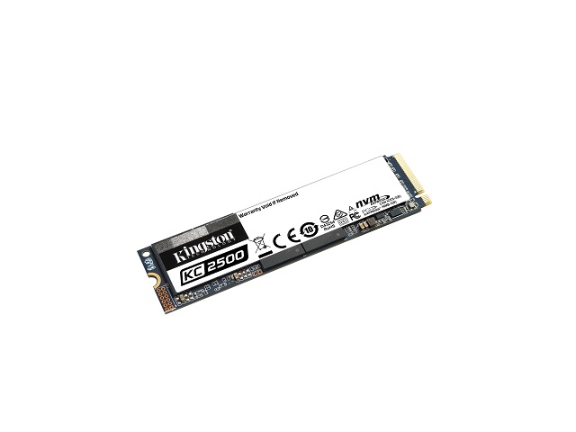 Kingston KC2500 - Unidad en estado sólido - cifrado - 2 TB - interno - M.2 2280 - PCI Express 3.0 x4 (NVMe) - 256-bit AES-XTS - Self-Encrypting Drive (SED), TCG Opal Encryption 2.0