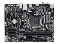 Gigabyte H410M H - 1.0 - placa base - micro ATX - Socket LGA1200 - H410 - USB 3.2 Gen 1 - Gigabit LAN - Tarjeta gráfica (CPU necesaria) - HD Audio (8-canales)