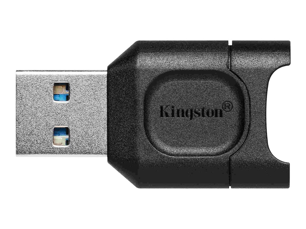 Kingston MobileLite Plus - Lector de tarjetas (microSD, microSDHC, microSDXC, microSDHC UHS-I, microSDXC UHS-I, microSDHC UHS-II, microSDXC UHS-II) - USB 3.2 Gen 1