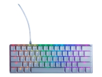 Razer Huntsman Mini - Teclado - backlit - USB - EE. UU. - interruptor: Razer Clicky Optical Purple - mercurio