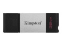 Kingston DataTraveler 80 - Unidad flash USB - 32 GB - USB 3.2 Gen 1 / USB-C