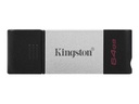 Kingston DataTraveler 80 - Unidad flash USB - 64 GB - USB 3.2 Gen 1 / USB-C